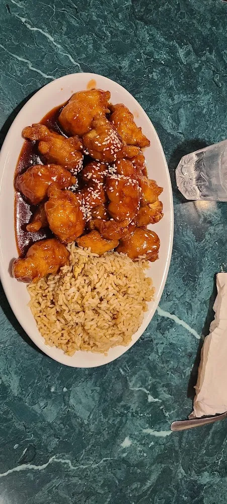 Sesame Chicken Fried Rice